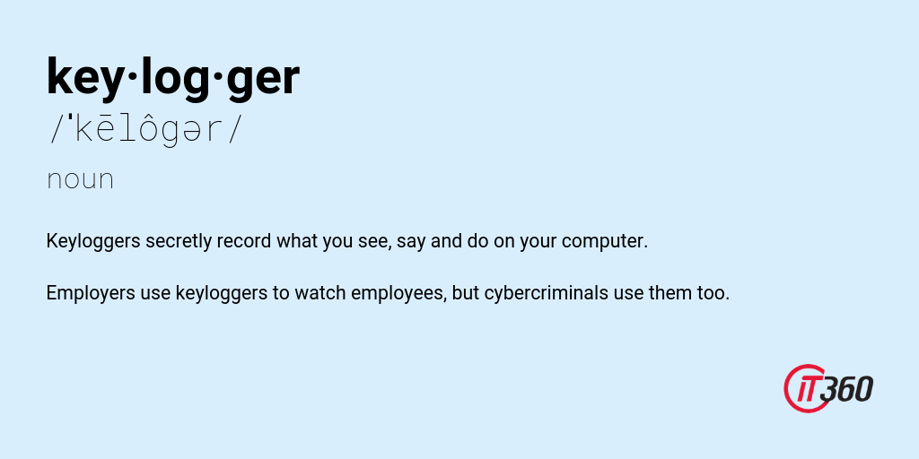 Keylogger Definition