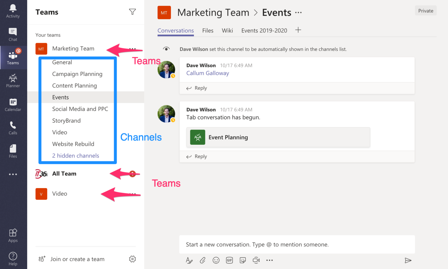 how to add people in teams channels