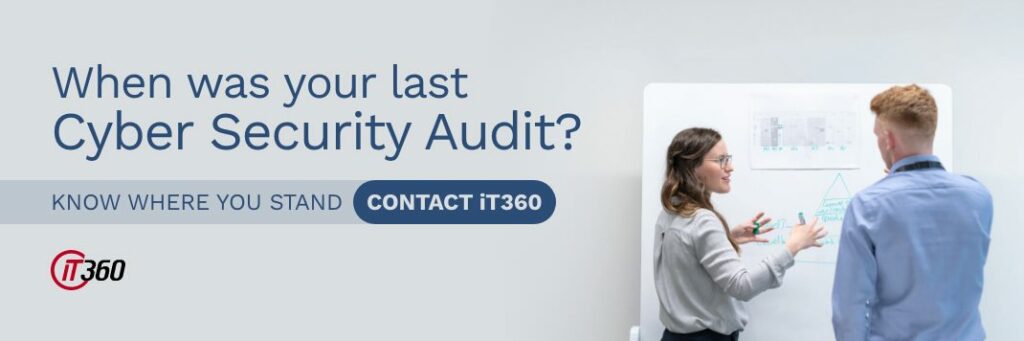 Contact iT360 for a Comprehensive Cyber Security Audit