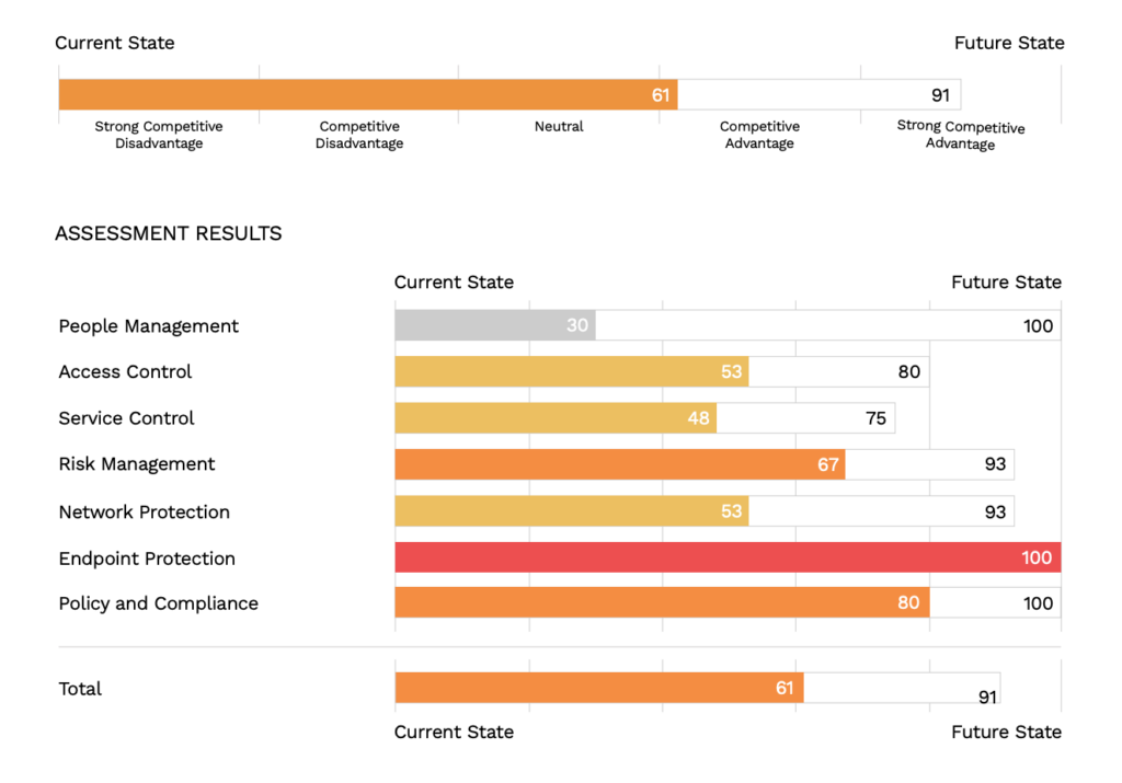 Sample Cyber Security Needs Assessment Result